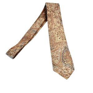 Vintage The Hound Pastel Paisley Neck Tie